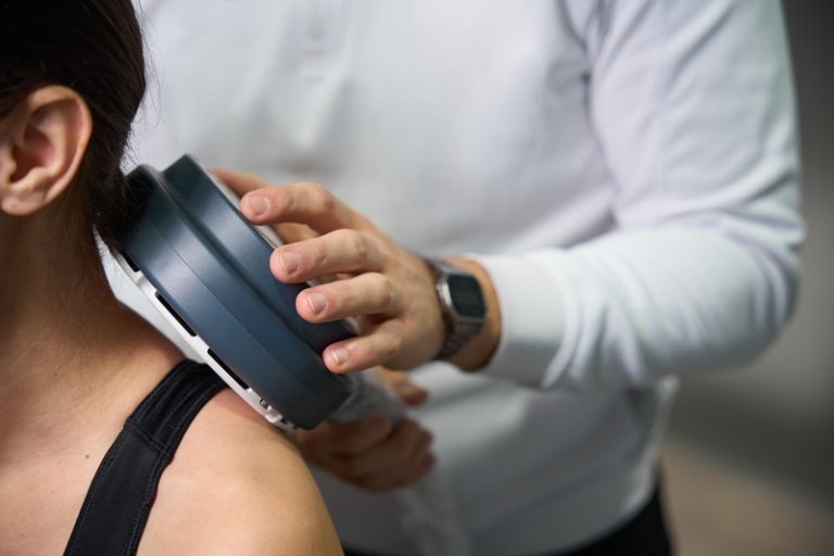 Physiotherapy,Technique.,Office,Syndrome,Therapy,For,Woman